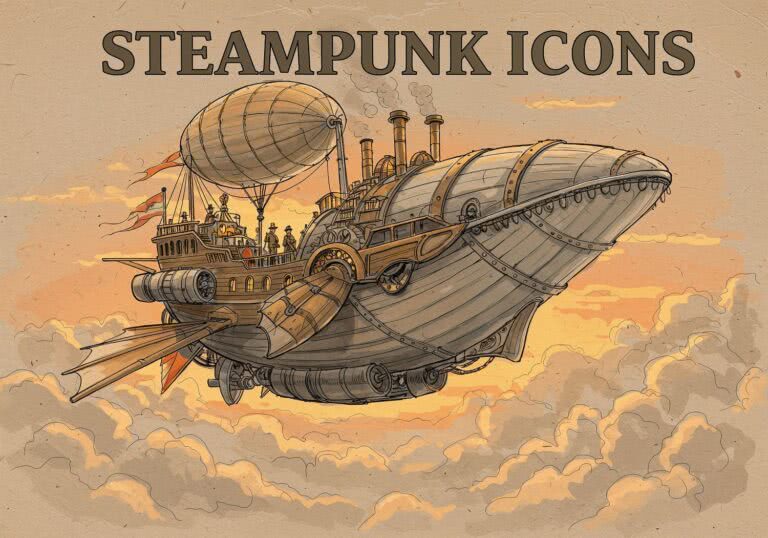 Gigantyczne sterowce w popkulturze – ikony wolności i luksusu w steampunku