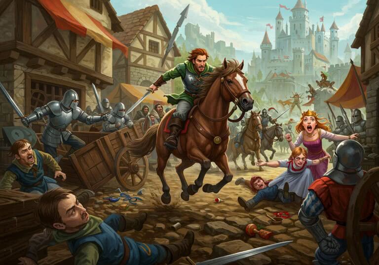 Rustler (Grand Theft Horse) – Średniowieczny chaos w otwartym świecie pełnym szaleństwa