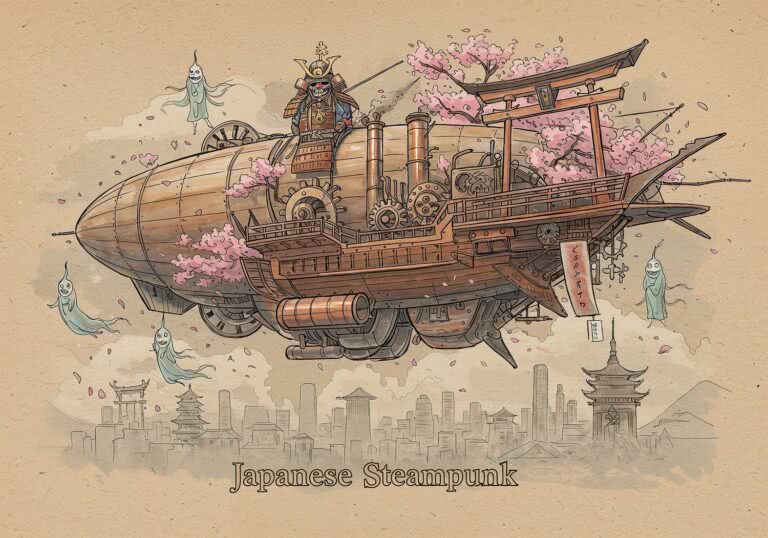Steampunk po japońsku – jak Wschód reinterpretuje technologię pary