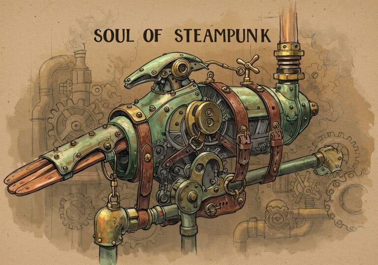 Miedź, mosiądz i skóra – dusza steampunkowej technologii