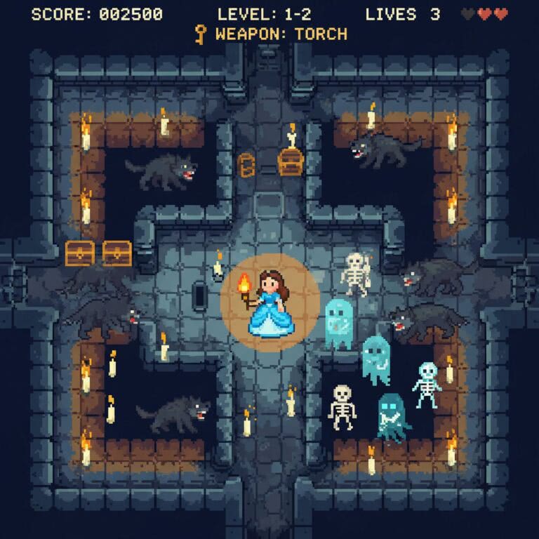 Beauty & the Beast – INTELLIVISION (Mattel Electronics)