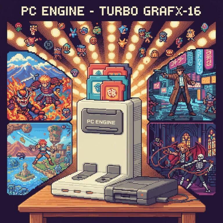 PC Engine (NEC / Hudson Soft) – Innowacyjne gry, które zrewolucjonizowały świat gamingu