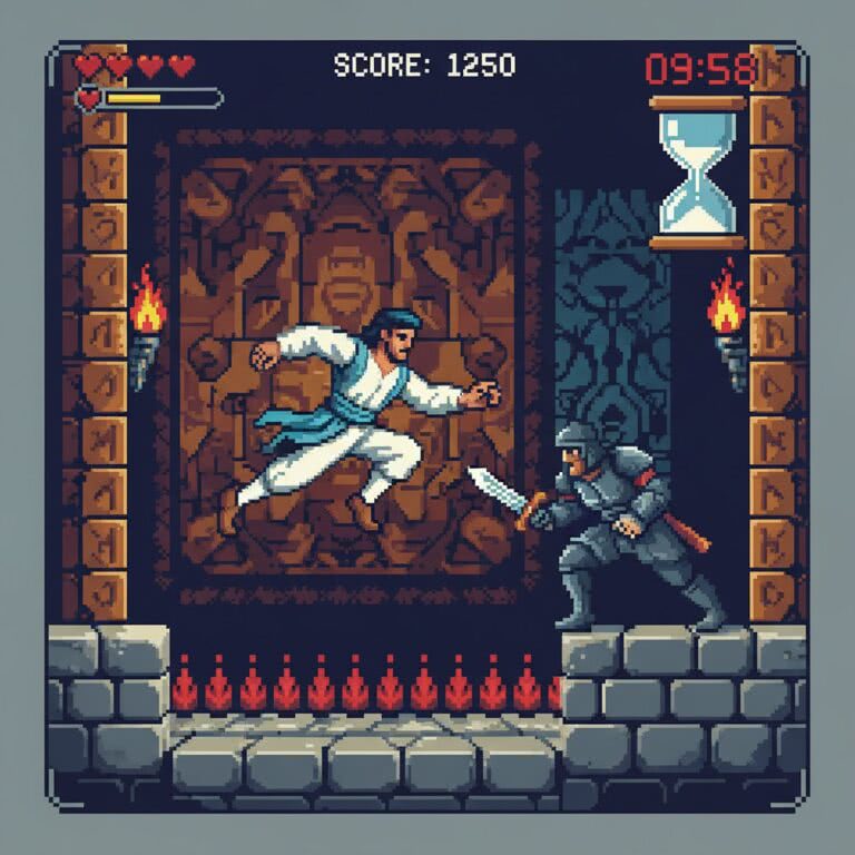 Prince of Persia – MASTER SYSTEM (Sega)