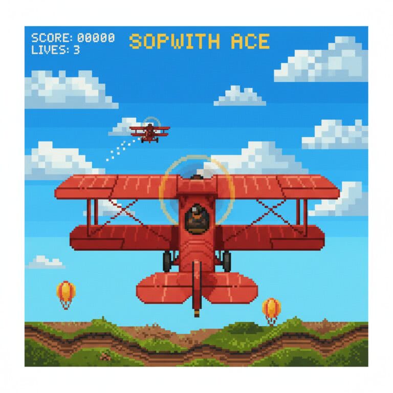 Biplanes – wszystko co warto wiedzieć o grze na konsolę Intellivision (Mattel Electronics)