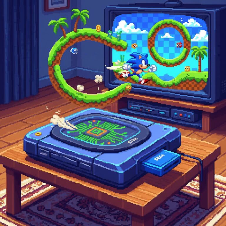 Mega Drive (Sega) – Ikona lat 90. w gamingu z procesorem Motorola 68000 i rewolucyjnym Soniciem