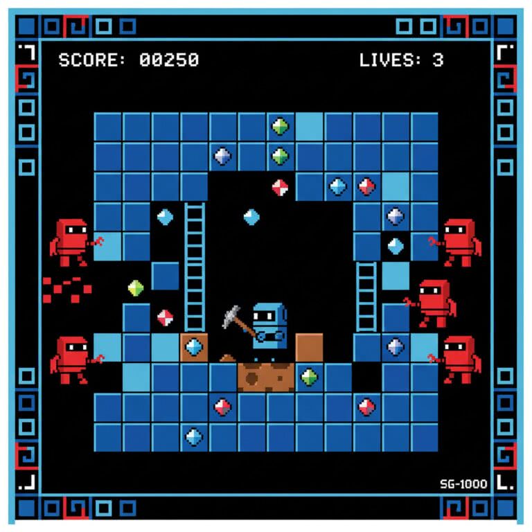 Drol – Wszystko co warto wiedzieć o kultowej grze na SG-1000 (Sega)