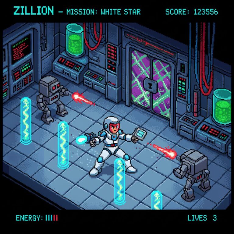 Zillion – Wszystko co warto wiedzieć o grze na konsolę Master System (Sega)