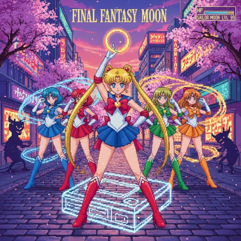 Bishoujo Senshi Sailor Moon – magiczna przygoda w stylu adventure na PC Engine CD (NEC / Hudson Soft)