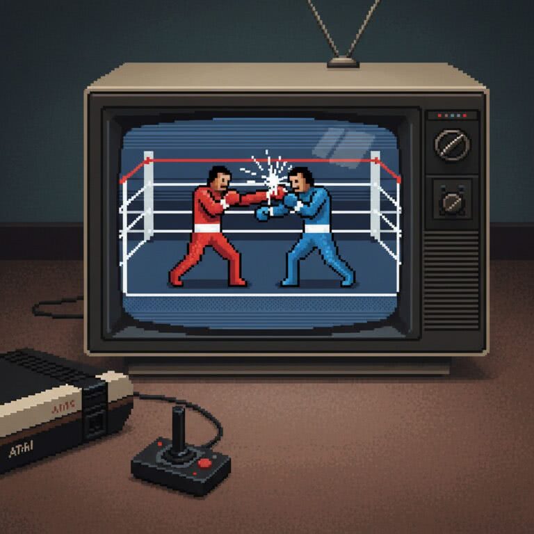 Boxing – Atari 2600 – Wszystko co warto wiedzieć o klasycznej grze bokserskiej z lat 80.
