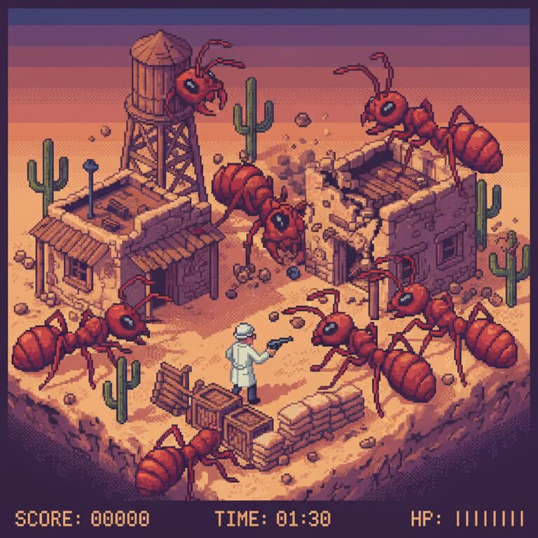 It Came from the Desert – PC Engine CD (NEC / Hudson Soft) – kultowa mieszanka horroru i strategii z lat 90.