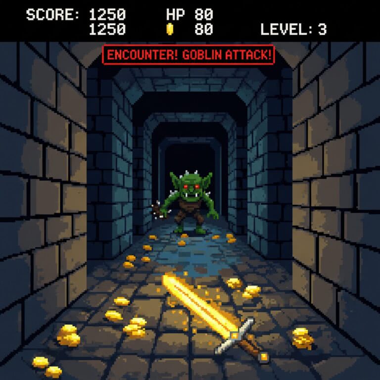 Advanced Dungeons & Dragons – Treasure of Tarmin – INTELLIVISION (Mattel Electronics)