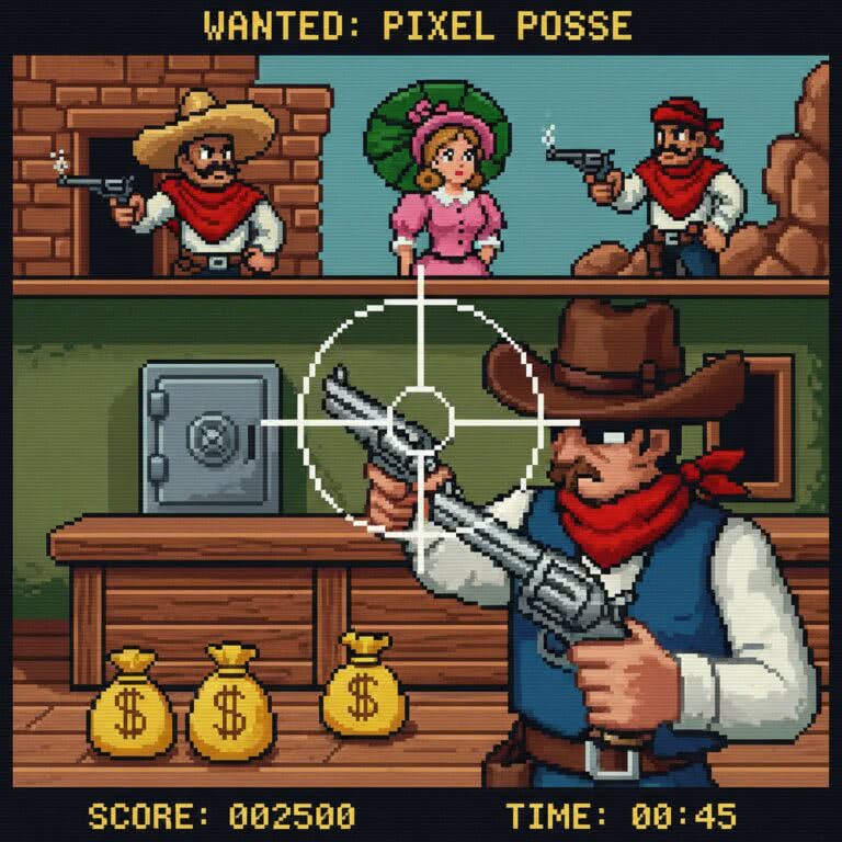 Bank Panic – wszystko co warto wiedzieć o grze na konsolę SG-1000 (Sega)