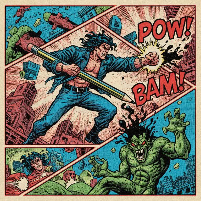 Comix Zone – Sketch Turner uwięziony w komiksie – SEGA MEGA DRIVE