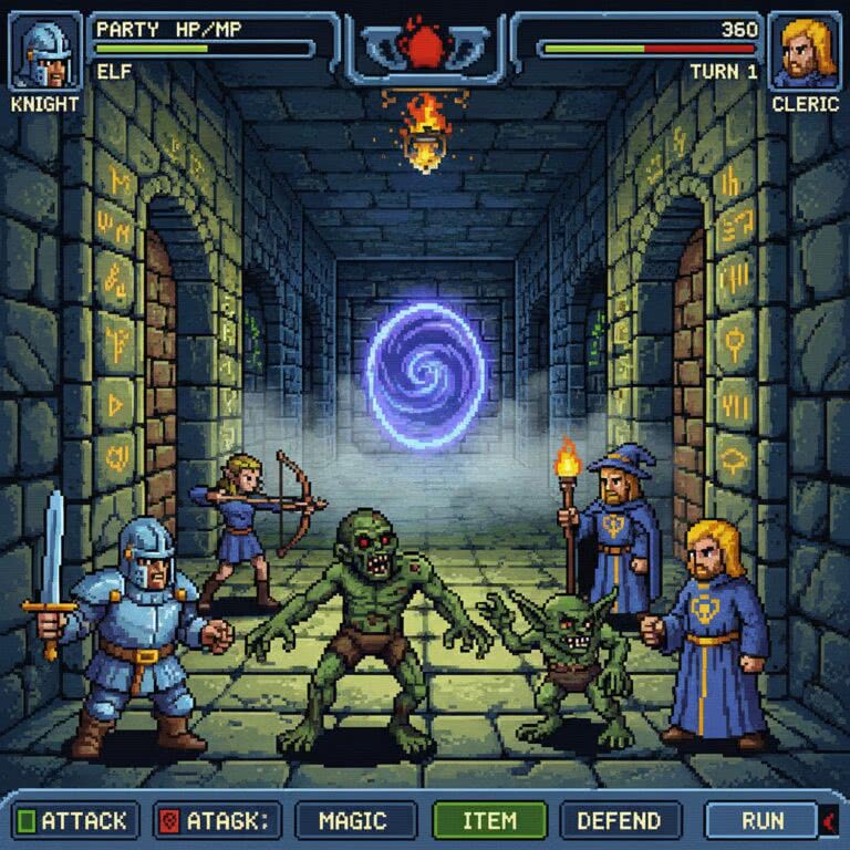 Might and Magic – PC Engine CD (NEC / Hudson Soft) – klasyczne RPG pełne tajemnic i wyzwań