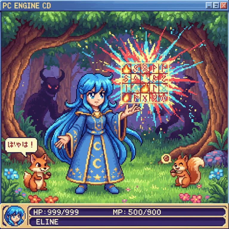 Pop’n Magic – PC Engine CD (NEC / Hudson Soft)