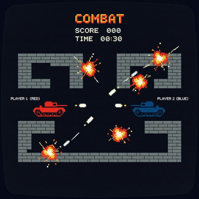 Combat – Atari 2600 – Wszystko co warto wiedzieć o pierwszej ikonie gier wideo