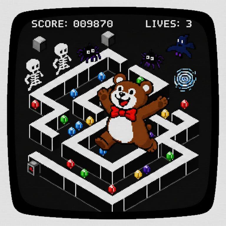 Crystal Castles – Atari 2600 (Atari) – wszystko co warto wiedzieć o kultowej grze labiryntowej z lat 80.