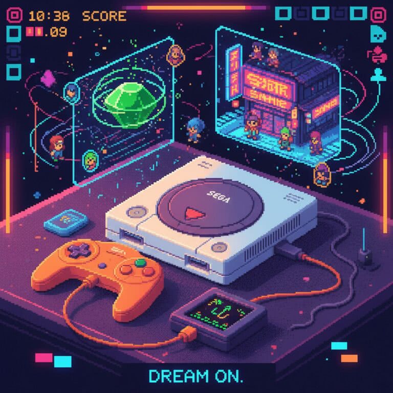 DREAMCAST (Sega) – Pierwsza konsola szóstej generacji, która wyprzedziła swoje czasy