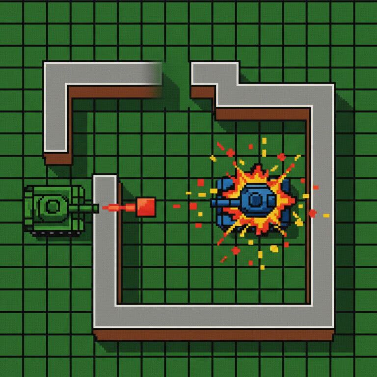 Armor Battle – wszystko co warto wiedzieć o grze na konsolę Intellivision (Mattel Electronics)