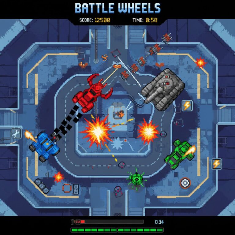 Battle Wheels – LYNX (Atari) – Wszystko co warto wiedzieć o pionierskiej grze w walce pojazdów na handheldzie
