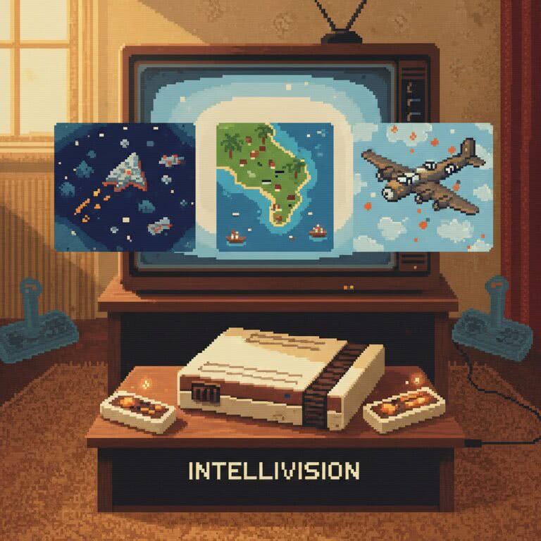 Intellivision (Mattel Electronics) – Gry które zmieniły świat gamingu