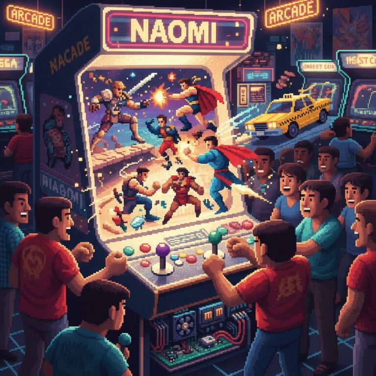 NAOMI (Sega) – gry które zmieniły świat gamingu