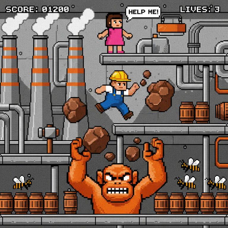 Rock n’ Bolt – SG-1000 (Sega) – Wszystko co warto wiedzieć o tej zapomnianej perełce z ery pierwszych konsol