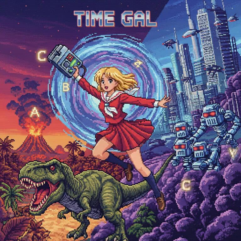Time Gal – wszystko co warto wiedzieć o grze na konsolę SEGA CD (Sega)