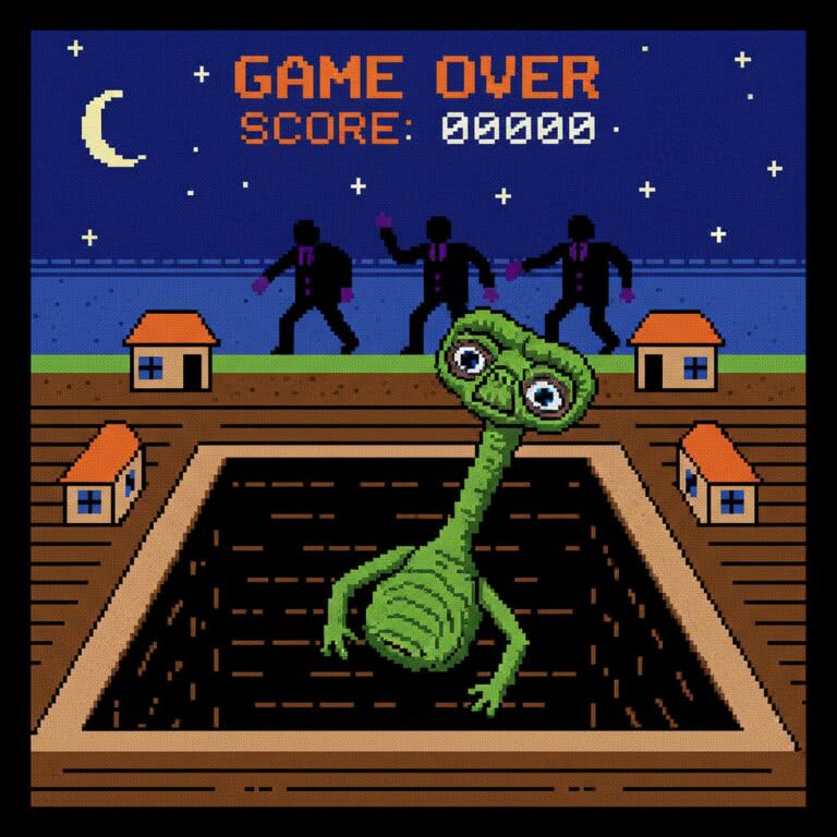E.T. The Extra-Terrestrial – Atari 2600 (Atari)