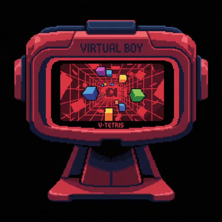 V-Tetris – Virtual Boy (Nintendo) – wszystko co warto wiedzieć o pionierskiej adaptacji klasyka w 3D