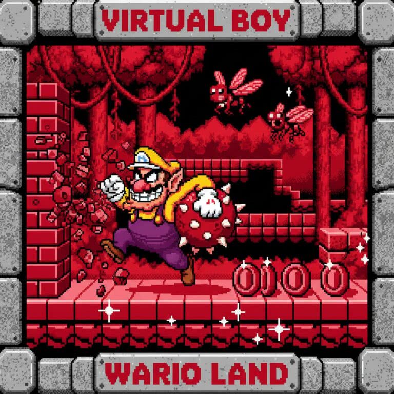 Virtual Boy Wario Land – przygodowa platformówka na rewolucyjną konsolę Virtual Boy Nintendo