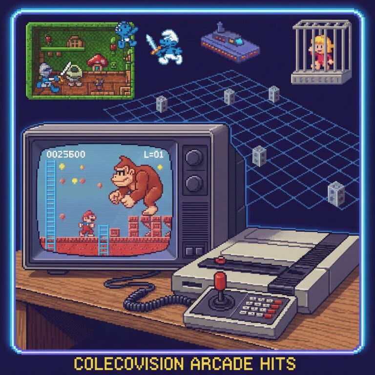 Colecovision (Coleco) – gry które zmieniły świat gamingu