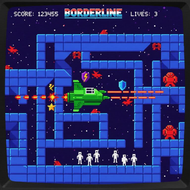 Borderline – SG-1000 (Sega) – wszystko co warto wiedzieć o tej pionierskiej grze shoot ’em up z lat 80.