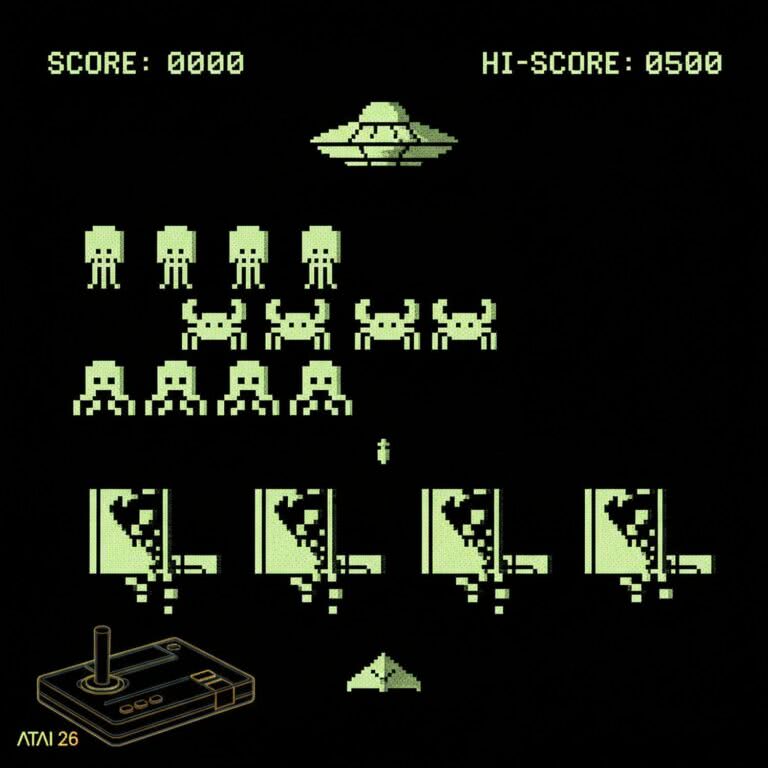 Space Invaders – legendarna strzelanka na ATARI 2600 – historia, mechanika i ukryte sekrety gry