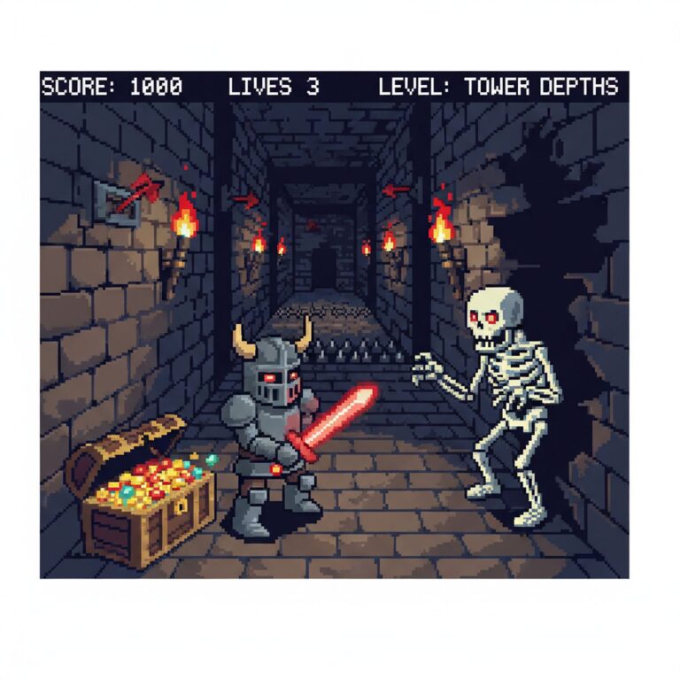 Tower of Doom – INTELLIVISION (Mattel Electronics) – Klasyczna przygodówka z lat 80 – wszystko co warto wiedzieć o dungeon crawlerze pełnym pułapek i skarbów