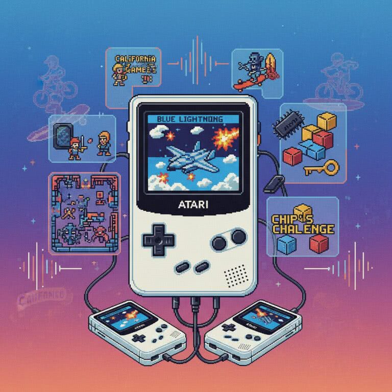 Atari Lynx – innowacyjne gry które zrewolucjonizowały przenośny gaming