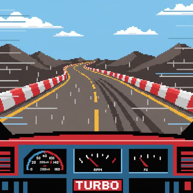 Turbo – wszystko co warto wiedzieć o grze na konsolę Intellivision (Mattel Electronics)