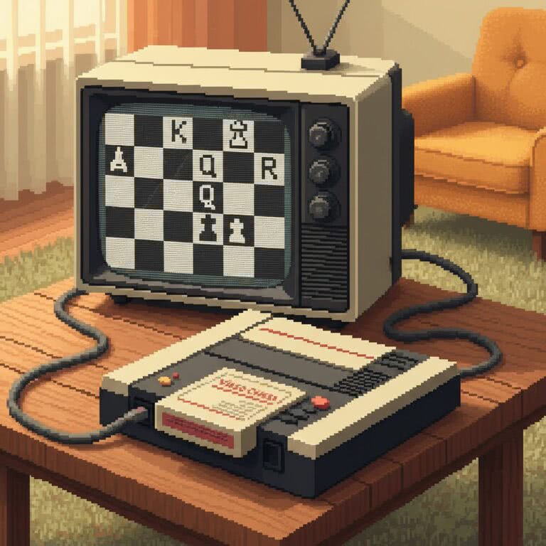 Video Chess – ATARI 2600 (Atari) – Wszystko co warto wiedzieć o pionierze szachów w domowym zaciszu