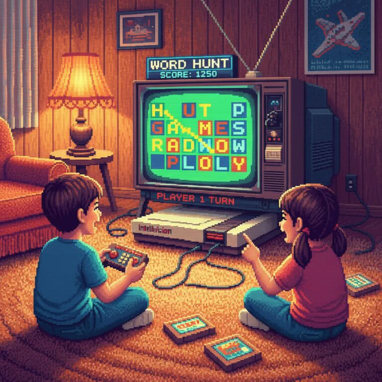 Word Hunt – wszystko co warto wiedzieć o grze na konsolę Intellivision (Mattel Electronics)