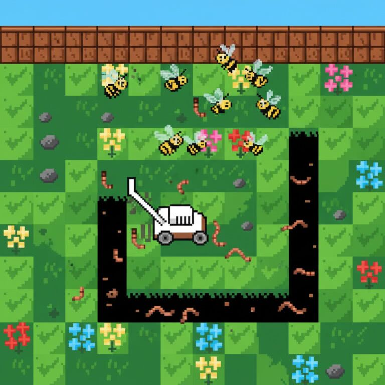Worm Whomper – INTELLIVISION (Mattel Electronics) – Zapomniana perełka ogrodowych przygód z ery wczesnych konsol