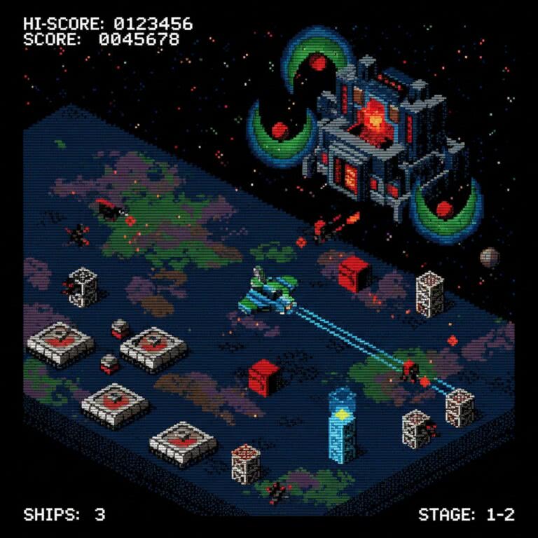 Zaxxon – Atari 2600
