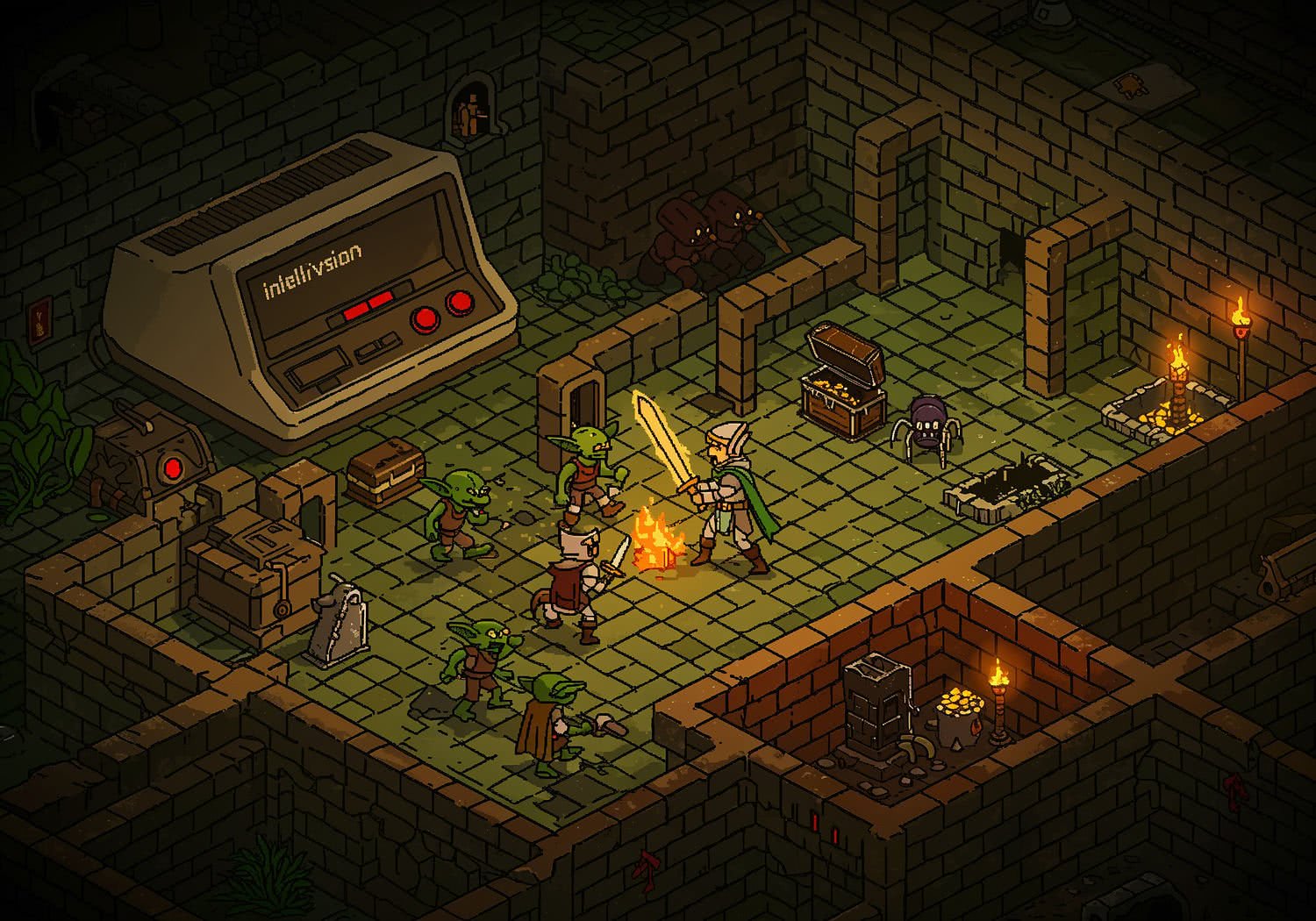 Fanart INTELLIVISION (Mattel Electronics) - Retro Gry