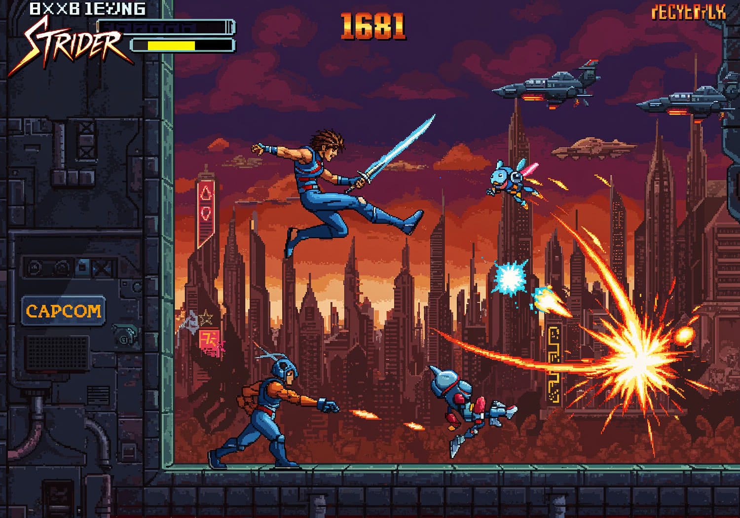 Ilustracja w kategorii 16-bit Retro Gry i Konsole