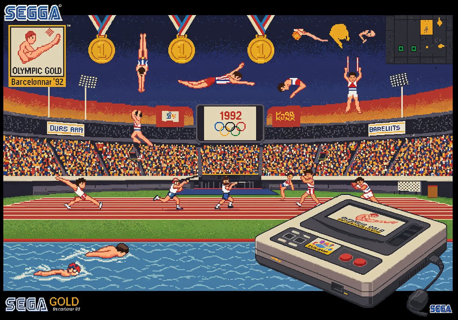 Fanart MASTER SYSTEM (Sega) - Retro Gry