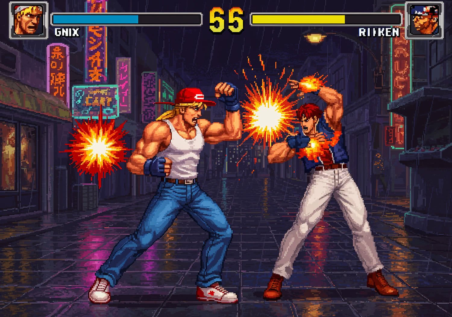 Ilustracja w kategorii 16-bit Retro Gry i Konsole