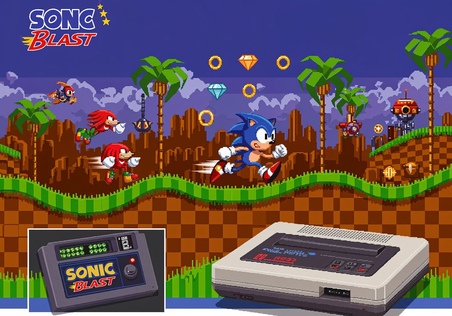 Fanart MASTER SYSTEM (Sega) - Retro Gry