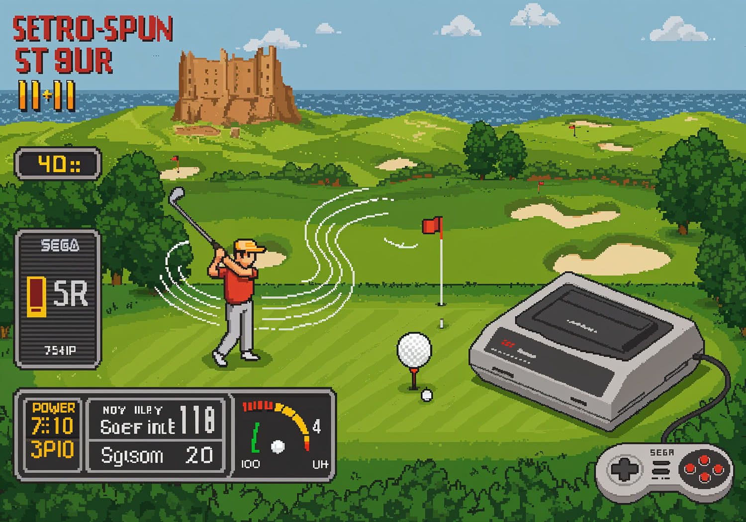 Fanart MASTER SYSTEM (Sega) - Retro Gry