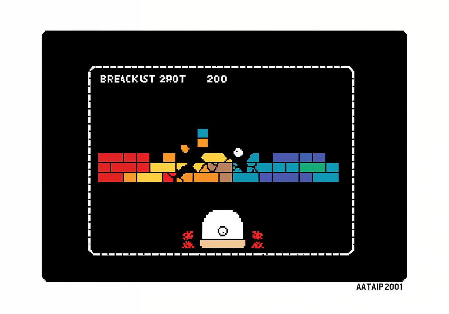 Ilustracja w kategorii ATARI 2600 (Atari) - Retro Gaming
