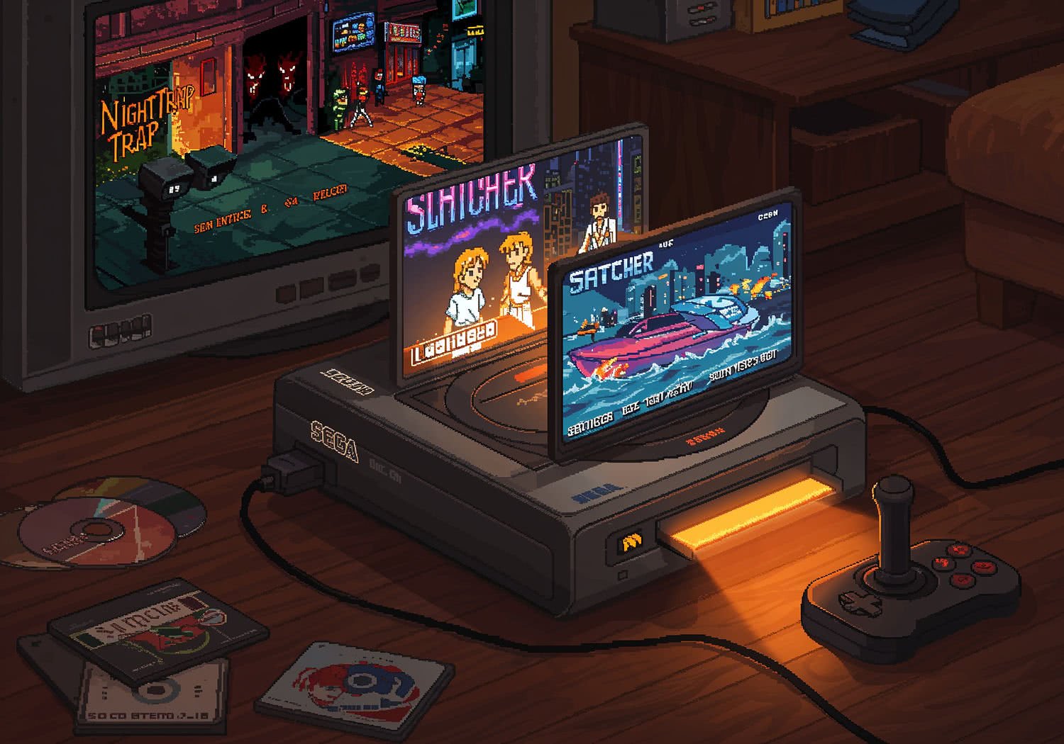 Ilustracja w kategorii Retro Gry - Retro Konsole