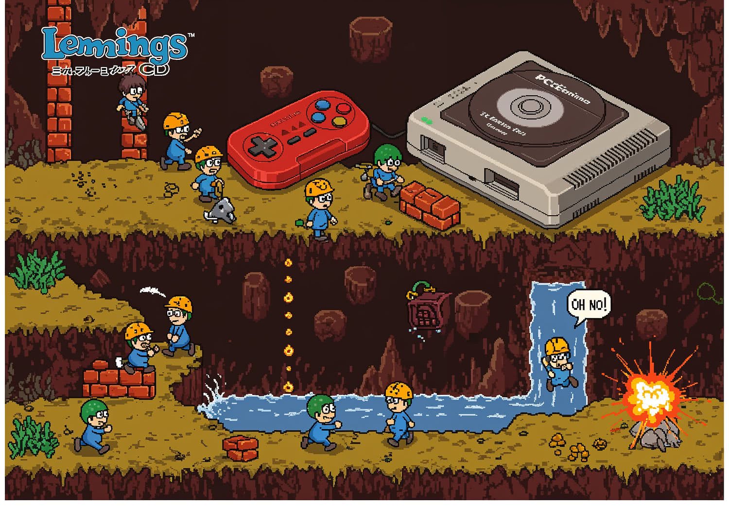 Fanart PCENGINE CD (NEC / Hudson Soft) - Retro Gry